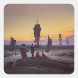 Adesivo Quadrado Os palcos da vida, c.1835