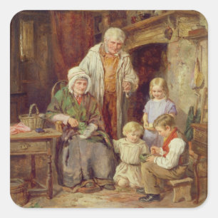 Adesivo Quadrado Os principiantes