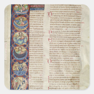 Adesivo Quadrado Os Seis Dias da Criação