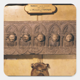 Adesivo Quadrado Os Sete Pecados Mortais