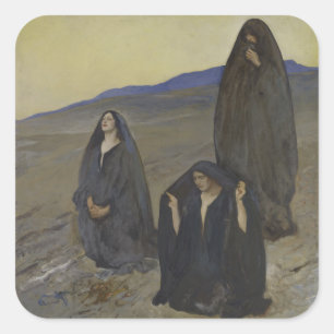 Adesivo Quadrado Os Três Marys