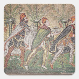 Adesivo Quadrado Os três reis