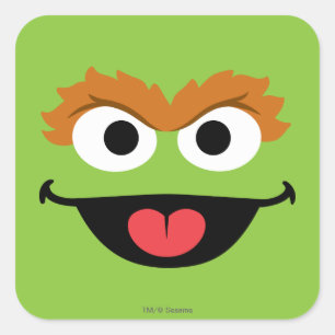 Adesivo Quadrado Oscar Face Art