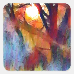 Adesivo Quadrado Ostara Moonrise