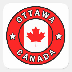 Adesivo Quadrado Ottawa Canadá