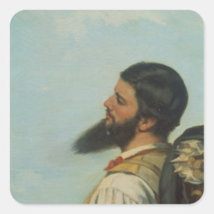 Adesivo Quadrado OU Bonjour M.Courbet de Rencontre do La,