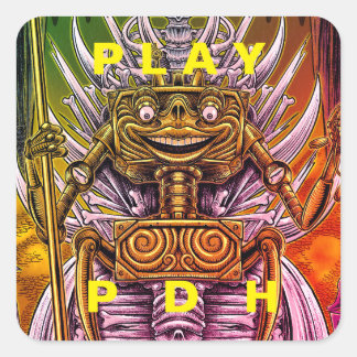 ADESIVO QUADRADO OUÇA O DRONE