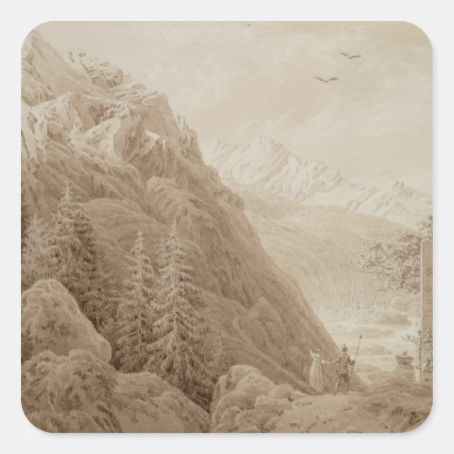 Adesivo Quadrado Outono (Frente)