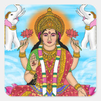 Pacote de Stickers da Deusa Lakshmi