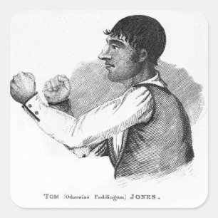 Adesivo Quadrado Paddington Tom Jones