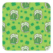 Padrão de Cerveja Verde do Dia de São Patrício
