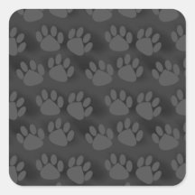 Padrão de impressão de pata-branca