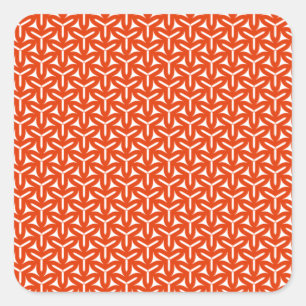 Adesivo Quadrado Padrão de lâminas góticas