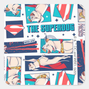 Adesivo Quadrado Padrão do painel de músicas Krypto