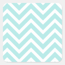 Padrão na moda Teal Blue Chevron