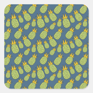 Adesivo Quadrado padrão uniforme de fruta Padrão da superfície