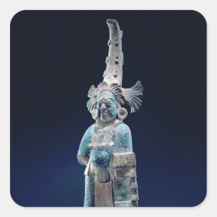 Adesivo Quadrado Padre em túnica cerimonial, Ilha de Jaina