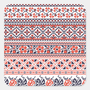 Adesivo Quadrado Padrões design