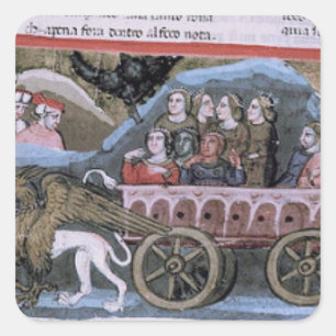 Adesivo Quadrado Pageant Celestial de Purgatorio