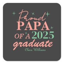 Pai orgulhoso de um graduado