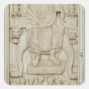 Adesivo Quadrado Painel do Diptych do cônsul Areobindus