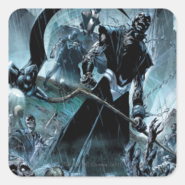 Adesivo Quadrado Painel Lanterna Preta (Frente)