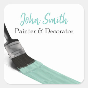 Adesivo Quadrado Painting Painter Service Company Brusel Pastel Min