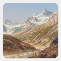 Paisagem da Montanha Silvretta - Ignaz Dorn
