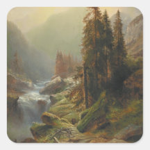 Paisagem das Grandes Montanhas - Albert Zimmermann