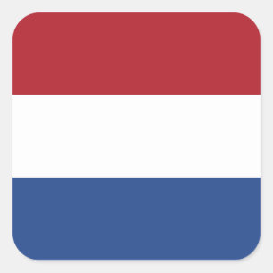 Adesivo Quadrado Países Baixos/Holland/bandeira holandesa/holandes