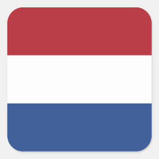 Adesivo Quadrado Países Baixos/Holland/bandeira holandesa/holandesa