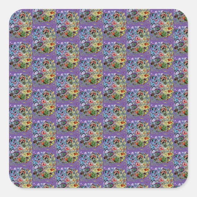 Adesivo Quadrado Paixão Perpule (Frente)