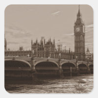 Palácio de Torre de Sepia Big Ben Westminster