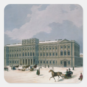 Adesivo Quadrado Palácio do duque grande de Leuchtenberg