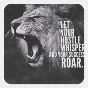 Adesivo Quadrado Palavras Motivacionais