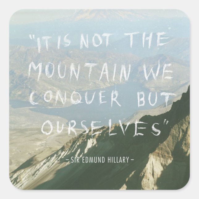 Adesivo Quadrado Palavras Motivacionais (Frente)