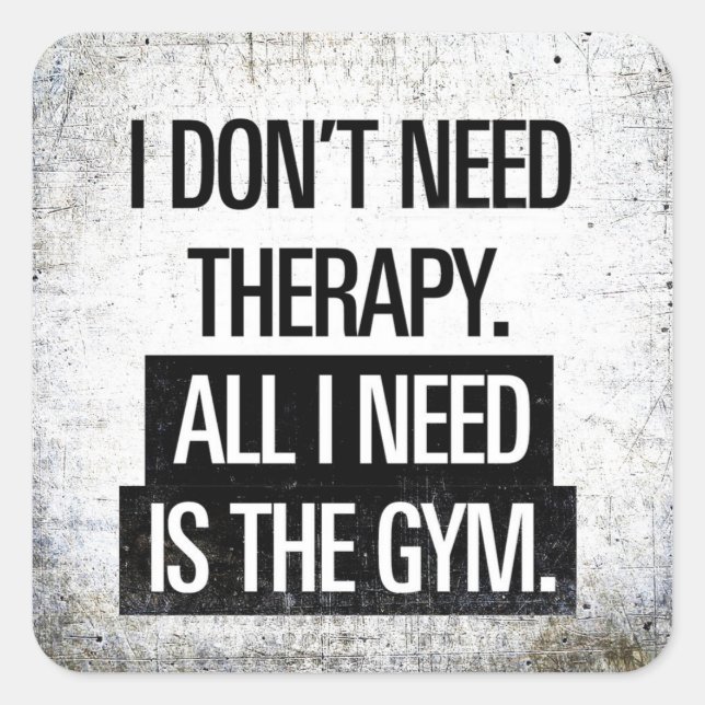 Adesivo Quadrado Palavras Motivacionais - Preparação (Frente)