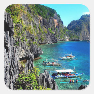 Adesivo Quadrado Palawan
