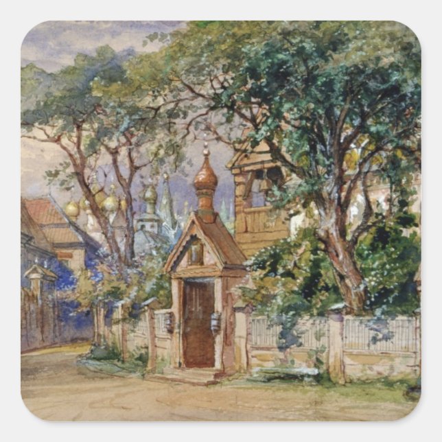 Adesivo Quadrado Palco de "Oprichnik" por Tchaikovsky (Frente)