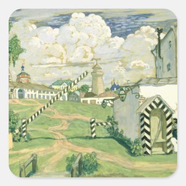 Adesivo Quadrado Palco para a peça de Alexander Ostrovsky (Frente)