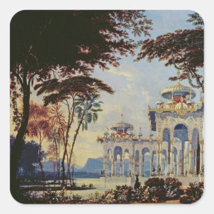 Adesivo Quadrado Palco para 'Ruslan e Lyudmila' por