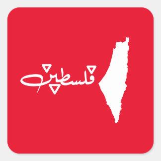 Adesivo Quadrado palestina BUTTON
