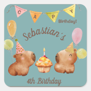 Adesivo Quadrado Paloza, Partido da Captura Fria