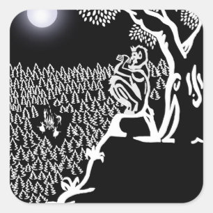 Adesivo Quadrado Pan Serenade Sticker