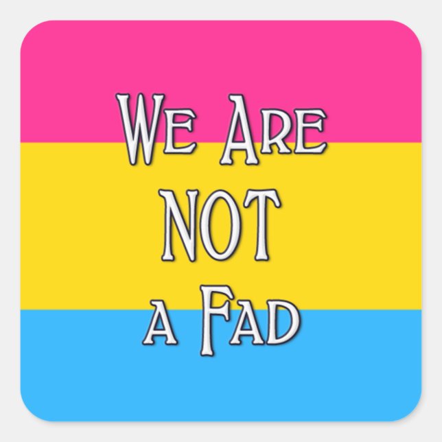 Adesivo Quadrado Pan Somos... (Frente)