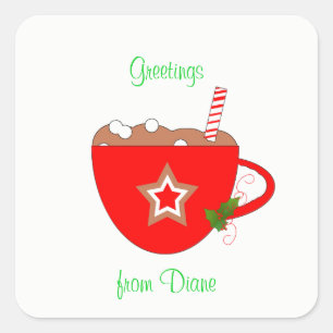 Adesivo Quadrado Pão de especiarias