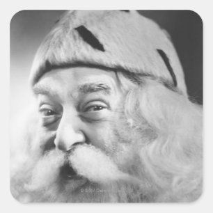 Adesivo Quadrado Papai Noel