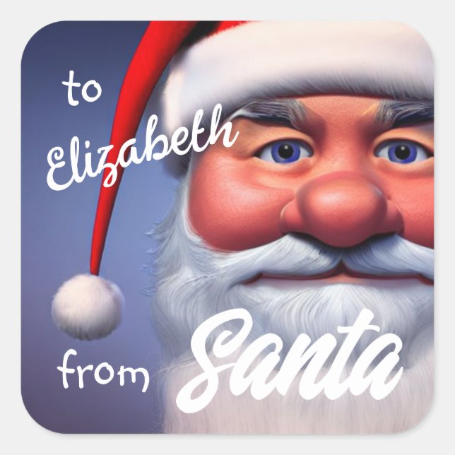 Adesivo Quadrado Papais noeis (Frente)