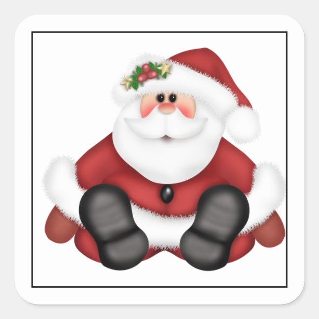 Adesivo Quadrado Papais noeis (Frente)