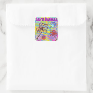 Adesivo Quadrado Papais noeis Barbara Happy e Hope Sticker